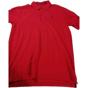 Men's Izod Advantage Stretch Red Short Sleeve Polo Size XLT‎